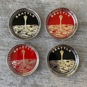 Seattle Washington Drink Coasters
